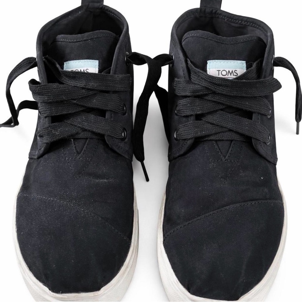 Toms Women’s Black Canvas Chukka Boots